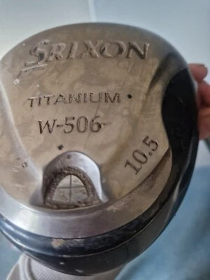 Srixon Titanium W-506  10.5° Driver Stiff Graphite Blue Shaft Srixon Grip - Image 1 of 4