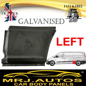 PER MERCEDES VITO VIANO W639 03-10 XLWB DAVANTI AL PANNELLO RIPARAZIONE PASSARUOTA POSTERIORE - Foto 1 di 7