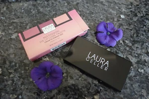 Laura Geller multitasking eye lip cheek palette cream to powder shades of pink - Picture 1 of 6