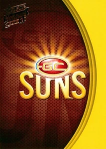 2015 GOLD COAST SUNS AFL Card CLUB LOGO - Bild 1 von 3