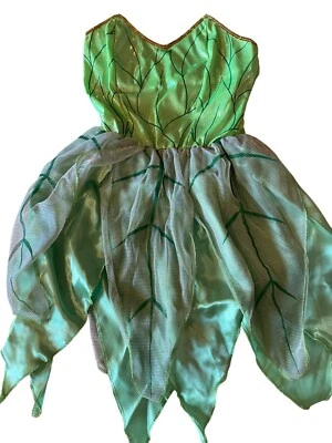 Women Green Fairy Fairytale Dress with Fairy Wings Costume Set for Adult Small - Image 1 of 4