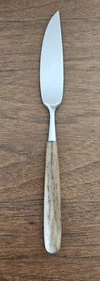 Lauffer PALISANDER Steak Knife Norway Wood Handle Stainless MCM Rosewood - Image 1 of 4