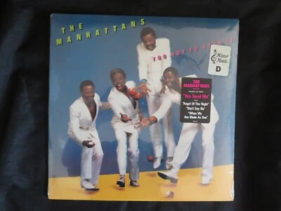 MANHATTANS, Too Hot To Stop It [with hype sticker] USA NEW SEALED OLD STOCK LP - Image 1 of 2