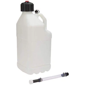 Allstar Performance ALL40120 Utility Jug 5 Gal w/Filler Hose Clear - Picture 1 of 14
