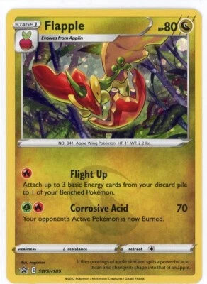 Flapple SWSH189 SWSH: Sword & Shield Promo Cards Holo - Image 1 of 2
