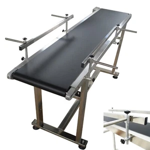 Electric Transport Tool PVC Belt Conveyor Machine110V 120W L:59" W:11.8" H:29.5" - Picture 1 of 12