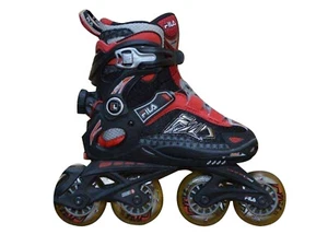 FILA PATTINI ALLUNGABILI JUNIOR 010609079 WIZY PRO BLACK/RED - Imagen 1 de 1