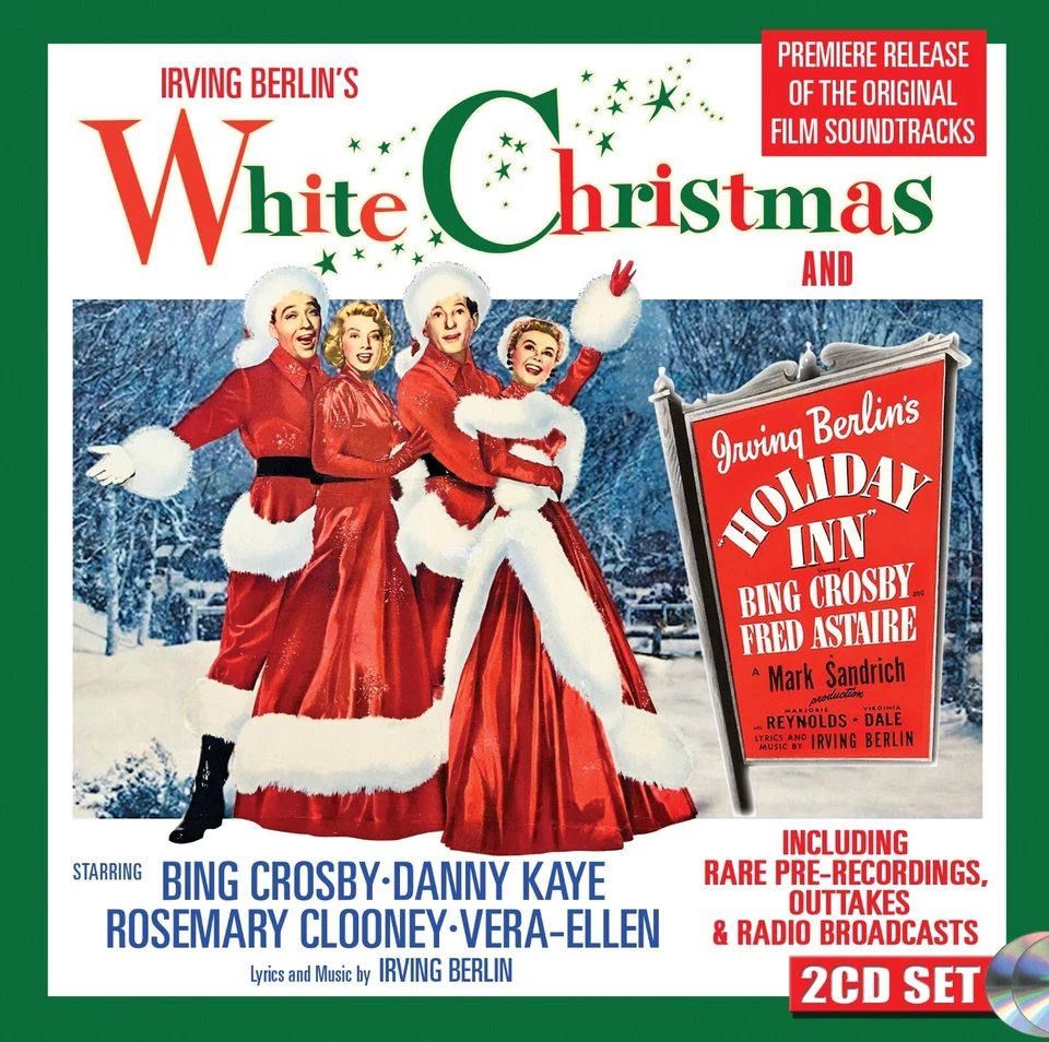 WHITE CHRISTMAS & HOLIDAY INN New Sealed Ltd 2025 COMPLETE FILM SCORES 2 CD SET - Imagem 1 de 1