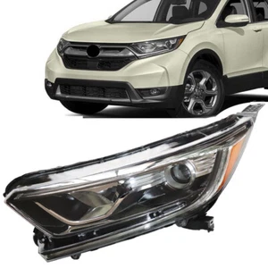 Headlight Set For 2017 2018 2019 2020 2021 Honda CR-V CRV Left Driver Side 1Pc - Picture 1 of 13