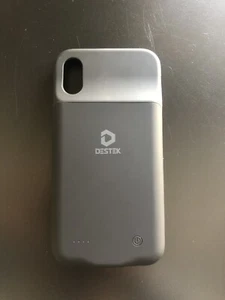 DESTEK Tragbare Lade Akku Pack Hülle für iPhone X/Xs Schwarz SCHNELLER VERSAND!! - Bild 1 von 13