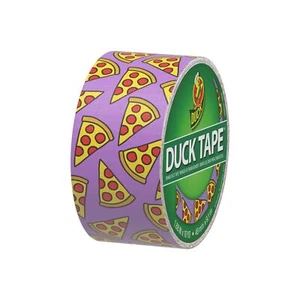 Duck Brand Duct Tape, Pizza Design, 1.88 inch x 10 Yards, Heavy Duty - Picture 1 of 3