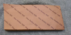 #D245.   BUNDLE OF AUSTRALIAN COIN WRAPPERS  FOR TWENTY $1  COINS - Picture 1 of 2