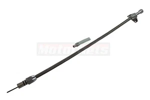 29" Stainless Braided Firewall Mount Ford C-6 Transmission Dipstick Hot Rod - Picture 1 of 1