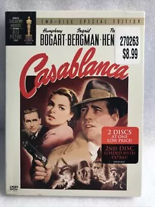 Casablanca : 2 Disc Special Edition DVD Brand New Unopened!!!  FREE SHIPPING !!! - Picture 1 of 4