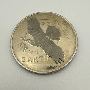 Peace on earth, Goodwill Toward Men pf All Nations Medaille Medaille (vintage) FF3 - Bild 1 von 4