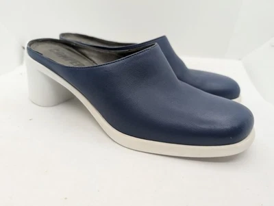 Zapatos Camper Tacones Sin Cordones Para Mujer Talla US 10 EU 40 Cuero Azul Foto 1 de 4