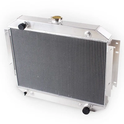 3 Row Aluminum Radiator For 1971-79 Dodge D100 D150 D200 W100 W200 V8 5.2L 5.9L - Image 1 of 4