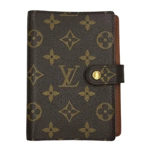 Louis Vuitton Agenda PM Notebook Cover Monogram Day Planner Cover R20005 F/S - Picture 1 of 10
