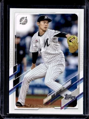 2021 Topps NPB Nippon Professional Baseball Roki Sasaki #112 - Image 1 of 2