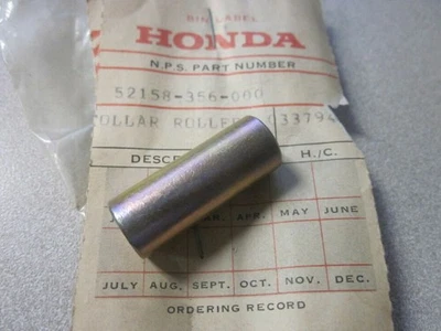 HONDA NOS XL350 TL250 1974-1978 doble cadena deportiva collar de rodillo 52158-356-000 Foto 1 de 4