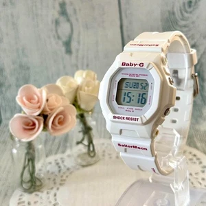 Sailor Moon Watch Baby-G White Limited Edition Used - Picture 1 of 5