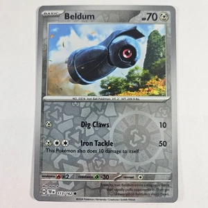 Beldum Reverse Holo SV05: Temporal Forces 113/162 Common NM - Picture 1 of 2