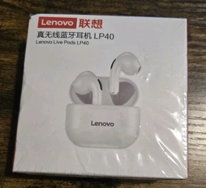 Lenovo Earbuds, Bluetooth, Touch Control - Picture 1 of 9