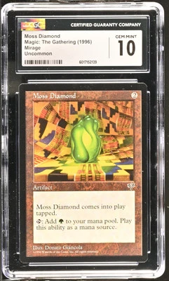 MOSS DIAMOND Mirage U CGC 10 MTG [Nostalgium] - Image 1 of 2