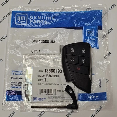 2024-2025 Chevrolet Traverse / Equinox EV Keyless Remote Key Fob 13560193 OEM - Image 1 of 3