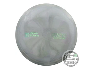 Disco de golf Discraft Titanium Cicada 176 g gris-verde Fairway Driver usado - Imagen 1 de 2
