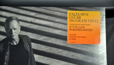 STING The Bridge Orig. 2021 French 12" CLEAR VINYL Record Sealed 1 of 500 in US - Image 1 of 4