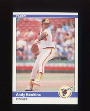 1984 FLEER #302 ANDY HAWKINS ROOKIE RC SAN DIEGO PADRES