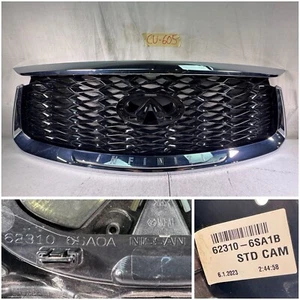 2022-2024 INFINITI QX60 FRONT UPPER RADIATOR GRILLE GRILL TRIM OEM 62310-6SA1B - Picture 1 of 24