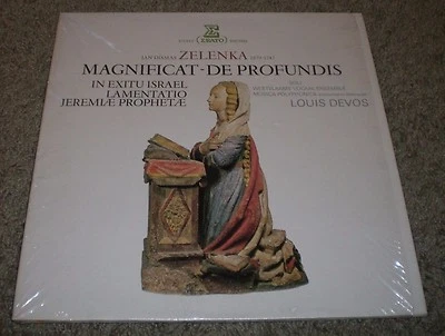 Zelenka Magnificat De Profundis In Exitu Israel Louis Devos~France Import~NM LP - Image 1 of 2