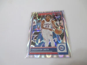 Tarjeta de baloncesto de novato 2024 Panini NBA Hoops Terquavion Smith Philadelphia 76ers - Imagen 1 de 2