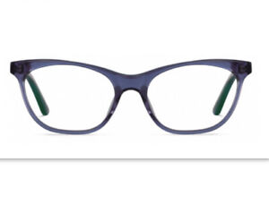 Rare Handmade BATTATURA B38 Crystal Gray Cat Eye Eyeglasses Optical Frame
