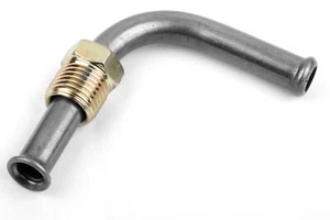 Holley 26-44 Fuel Adapter 90 Degree 1/2-20" Inverted Flare M 5/16" Hose Barb, - Picture 1 of 1