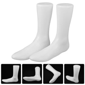 2 Pcs Foot Model Shoe Men and Women Female Shoes Filler Mannequin for - Picture 1 of 12