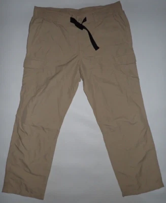 Pantalones cargo Eddie Bauer para hombre L nailon sendero tostado con cinturón informales Foto 1 de 4