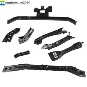 Front Support Radiator Brackets Kit Set 8pcs For 13-19 Nissan Sentra 1.8L L4 Gas - Picture 1 of 12