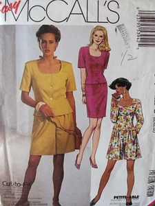 McCall's Sewing Pattern 5394-Misses' TOP-SKIRT-SHORTS-Size: 8-12-Uncut-EASY - Picture 1 of 1