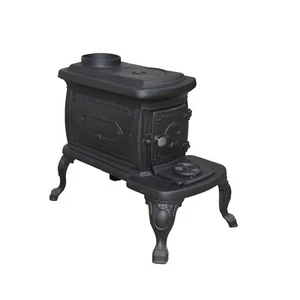 Woody Cast Stove Nostalgia, Wood Burning Stove, % 100 Cast Iron Stove - FS-059 - Picture 1 of 6