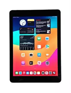 Apple iPad 6th Generation Tablet, 32GB, WiFi + GSM, Unlocked, Space Grey, A1954 - Picture 1 of 8