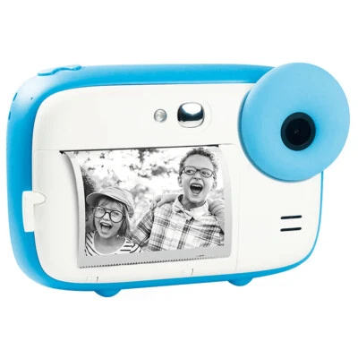 AgfaPhoto Realikids Instant Cam Blau Weiß Kamera - Bild 1 von 4