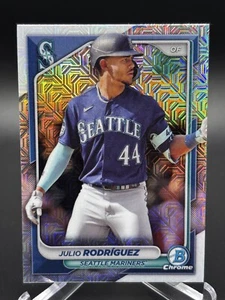 2024 Bowman Chrome Julio Rodriguez Mega Mojo No. 90 - Picture 1 of 10