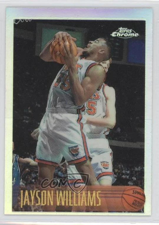 1996-97 Topps Chrome Refractor Jayson Williams #140R