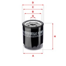 Oil Filter fits BMW M3 E30 2.5 90 to 92 11421250534 11421258038 11421258039 New