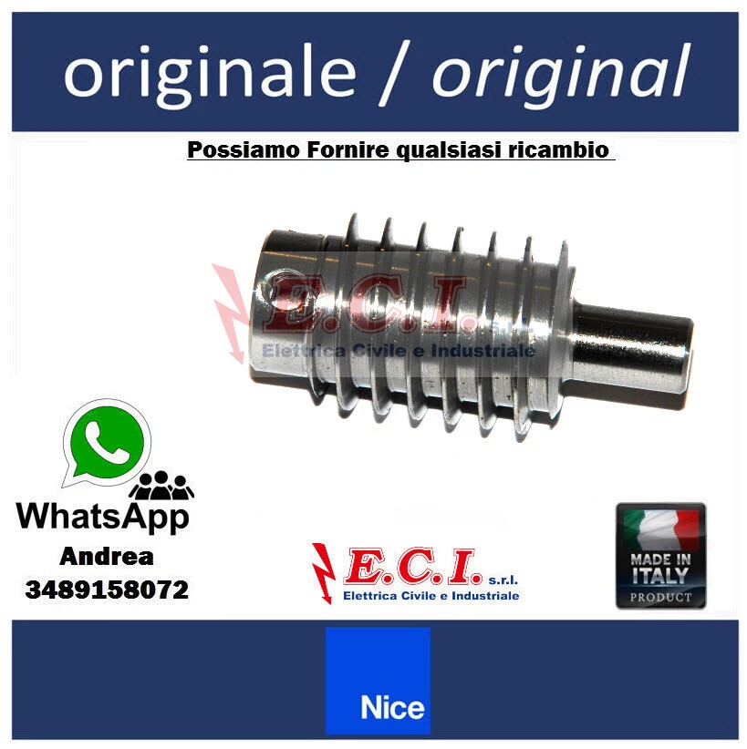 VEDI TITOLO E DESCRIZIONE NICE ORIGINALE PMD1655R04.4610 VITE SENZA FINE TO4024