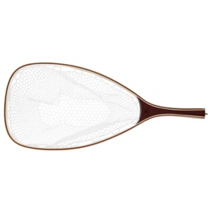 Fly Fishing Landing Net Soft Rubber Mesh Trout Net Catch and Release Net - Picture 1 of 14