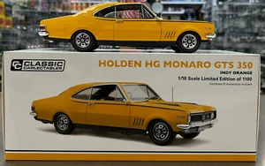 371270 HOLDEN HG MONARO GTS 350 INDY ORANGE 1:18 SCALE DIE CAST MODEL CAR - Picture 1 of 18